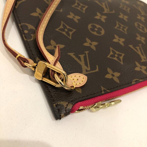 【14 MK】Lv Monogram Neverfull Pochette Sku#84032 (Gently Used) - Picture 7 of 10